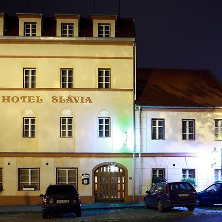 Hotel Slávie Klášterec nad Ohří Esterno foto